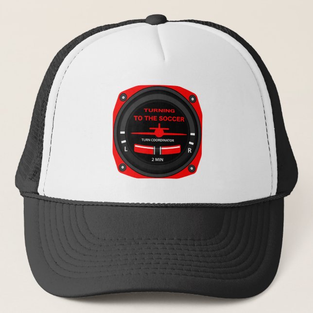 Pilot Aviation Geek Trucker Hat (Front)