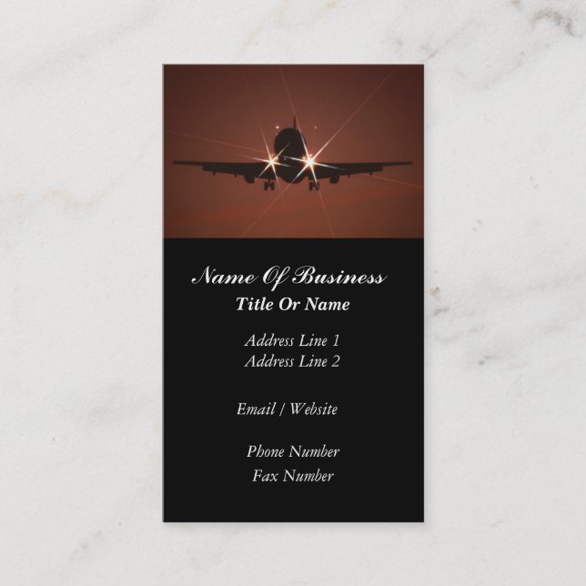 Pilot Business Card (Front)
