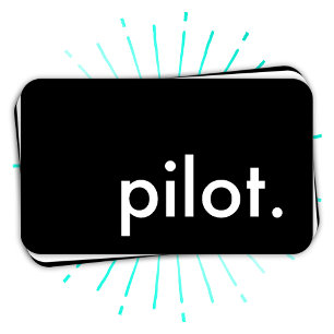 pilot. business card