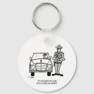 Pilot Cartoon 5214 Key Ring