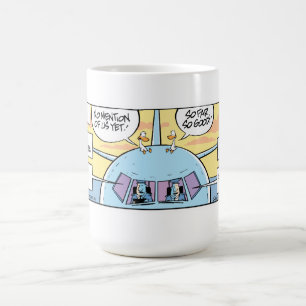 Pilot Checklist Cartoon Coffee Mug
