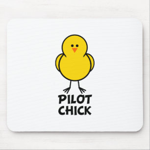Pilot Chick Mouse Mat