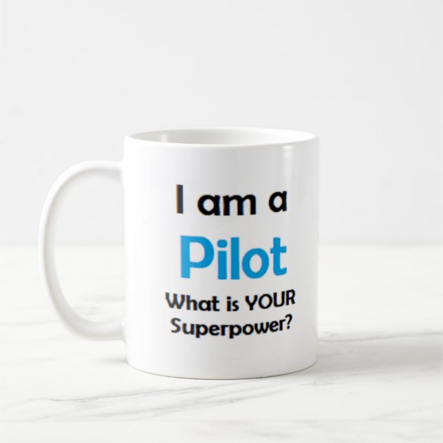 pilot coffee mug (Left)