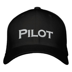 Pilot Embroidered Hat