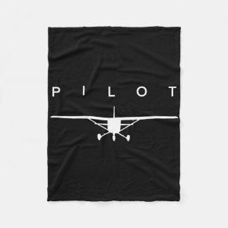 Pilot For New Pilot - New Pilot Tee Shirt - Airpla Fleece Blanket