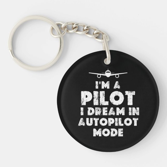 Pilot Funny Key Ring (Front)