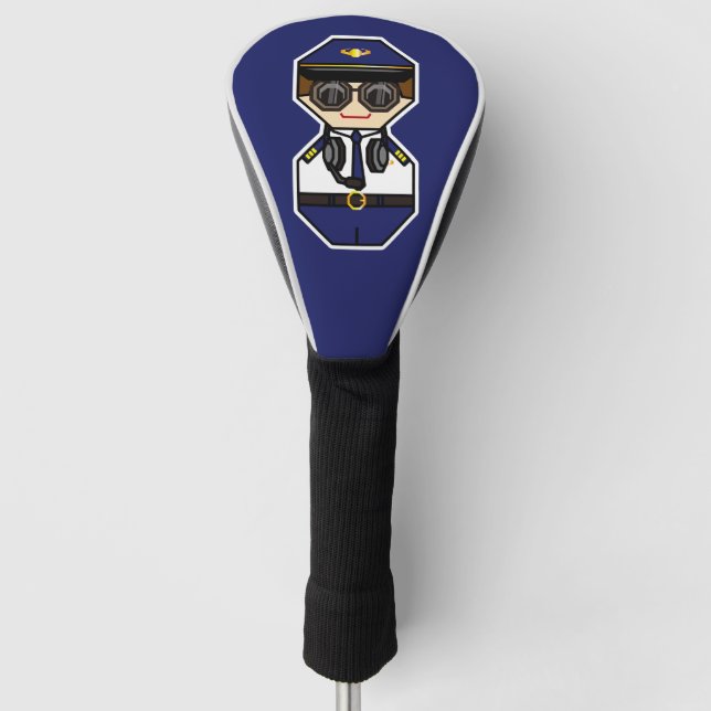Pilot Golf Head Cover (Front)
