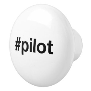 PILOT Hashtag Ceramic Knob