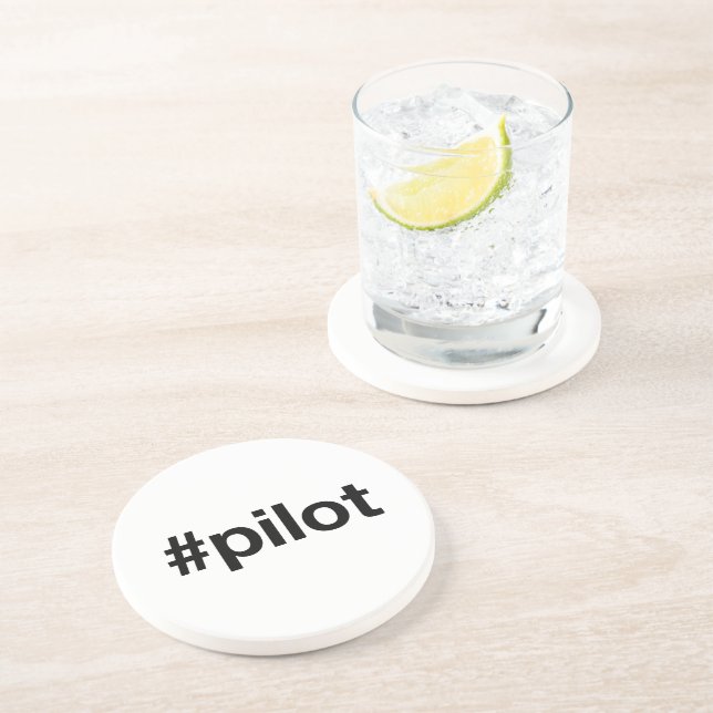 PILOT Hashtag Coaster (Side)