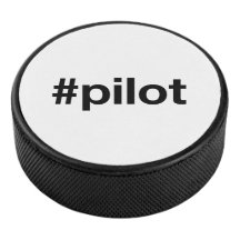 PILOT Hashtag Hockey Puck