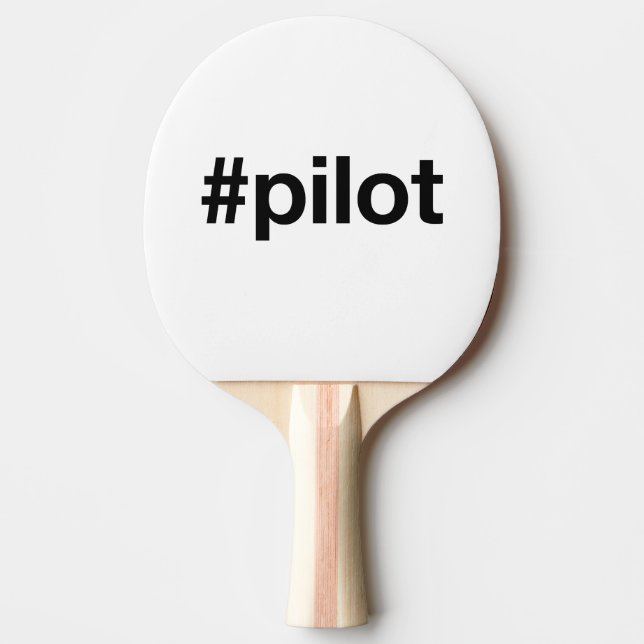 PILOT Hashtag Ping Pong Paddle (Front)