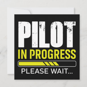 Pilot in Progress… Please Wait Aviator Humor