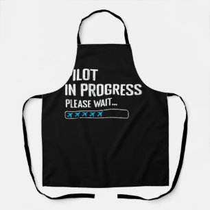 Pilot In Progress Please Wait Loading Airline Avia Apron