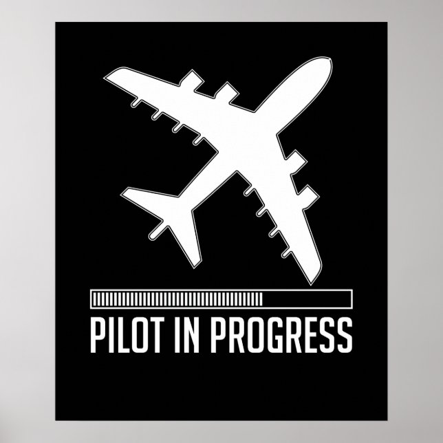 Pilot In Progress Poster (Front)