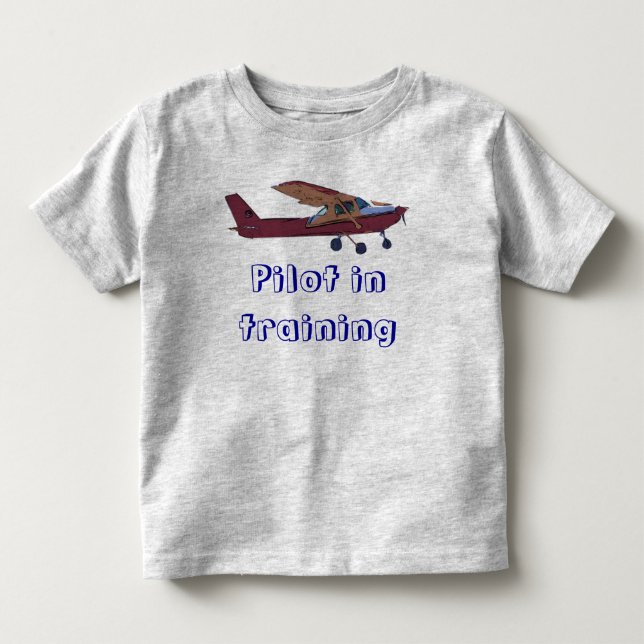Pilot in training toddler T-Shirt (Front)