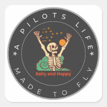 pilot life sticker