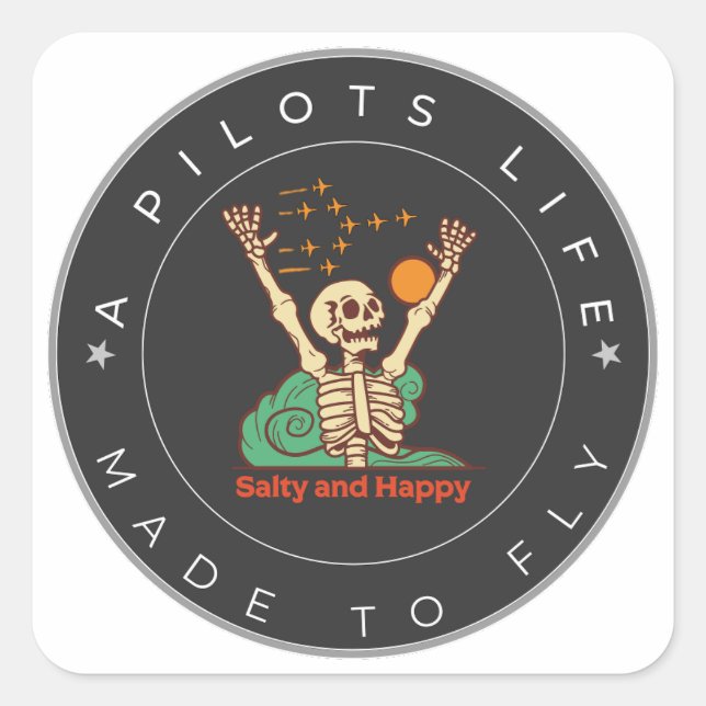 pilot life sticker (Front)