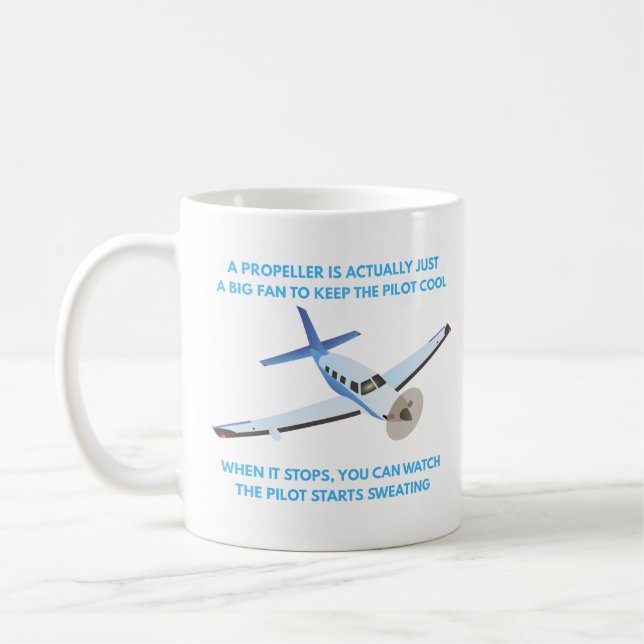 Pilot Meme Coffee Mug (Left)