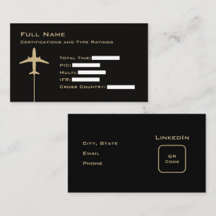Pilot Micro Resume Business Card