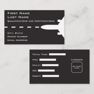 Pilot Micro Resume Business Card