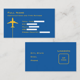 Pilot Micro Resume Business Card