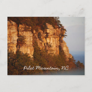 Pilot Mountain, NC Postcard