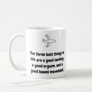 Pilot Mug - The Three Best Things Ceramic Mug 11oz