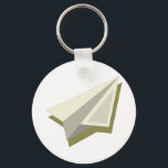 Pilot Paper Plane Design  Key Ring<br><div class="desc">Pilot Paper Plane Design</div>