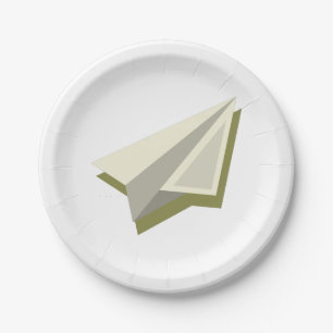 Pilot Paper Plane Design  Plate