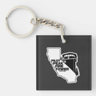 Pilot Peak Fire Tower Key Ring
