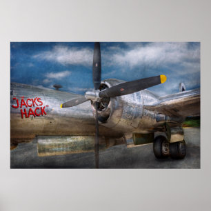 Pilot - Plane - The B-29 Superfortress Poster