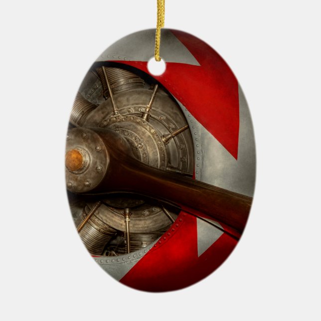 Pilot - Prop - Built for speed Ceramic Tree Decoration (Front)
