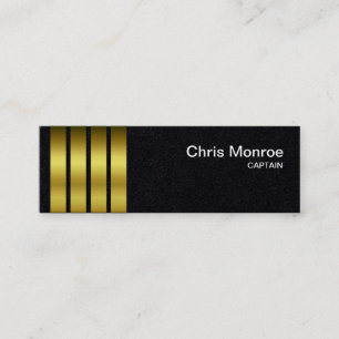 Pilot Stripes Business Card - Customizable