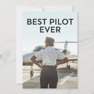 Pilot to the best pilot ever holiday card
