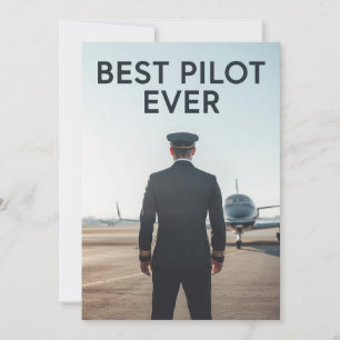 Pilot to the best pilot ever holiday card