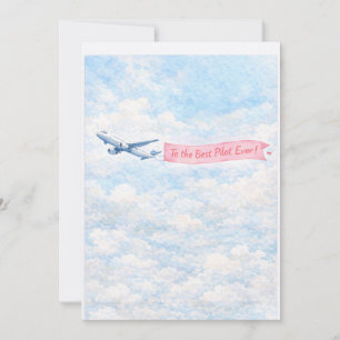 Pilot to the best pilot ever holiday card