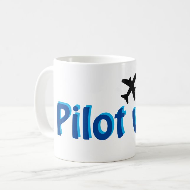 Pilot wife mug (Front Left)