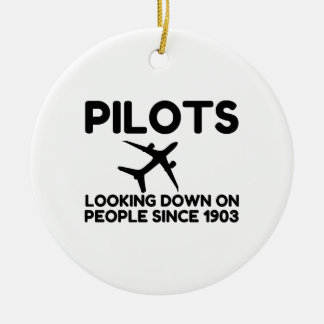 Pilots Ceramic Tree Decoration