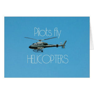 Pilots fly helicopters