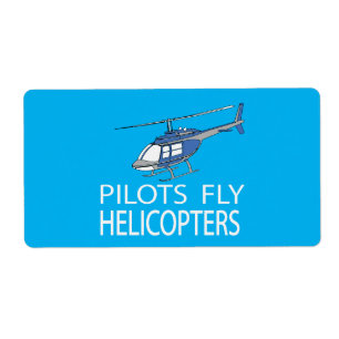 Pilots fly helicopters