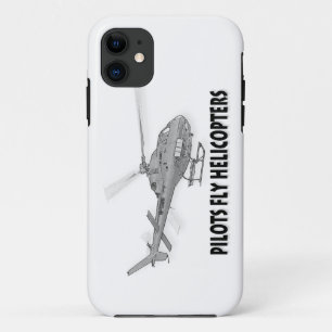Pilots fly helicopters iPhone 11 case