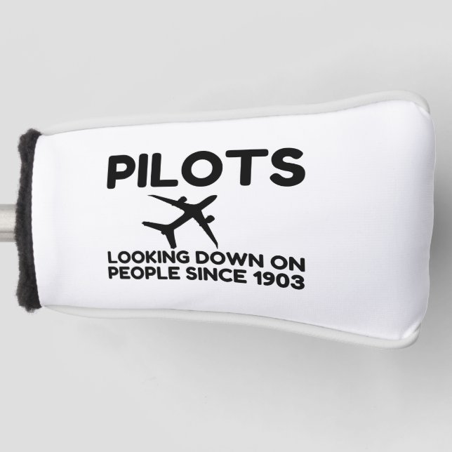 Pilots Golf Head Cover (Front)