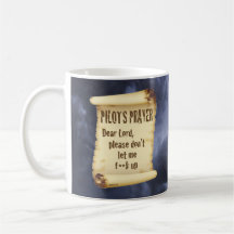 Pilot's Prayer Mug