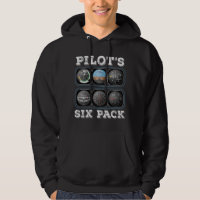 Pilot's Six Pack T-Shirt | Flight Instruments Avia