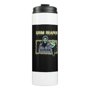 pilow horror thermal tumbler