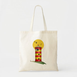 Pilsum Lighthouse Germany Tote Bag
