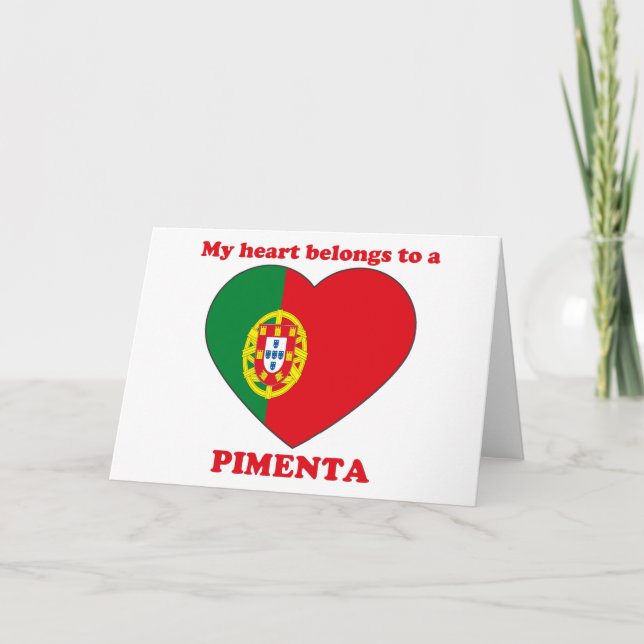 Pimenta Holiday Card (Front)