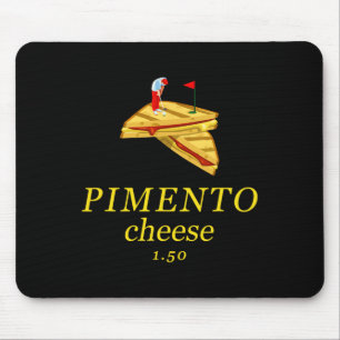 Pimento Cheese Funny Golf Dad Mouse Mat