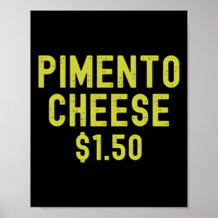 Pimento Cheese Golf Dad Master Golf Players August Poster