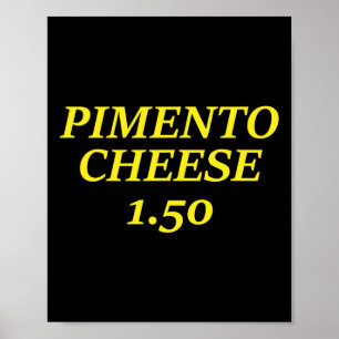 Pimento Cheese Golf Dad Poster